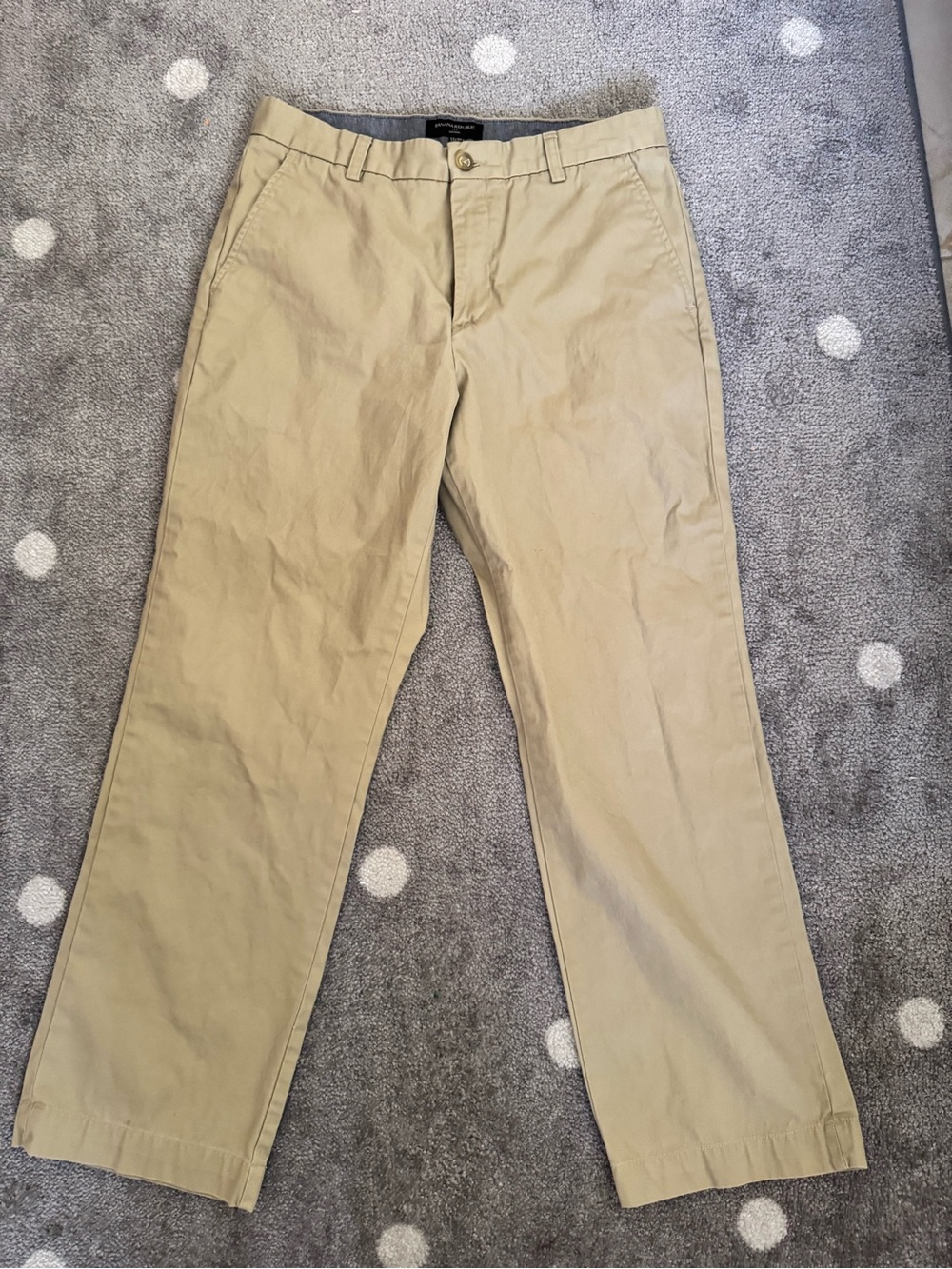 Banana Republic Tan Chino Pants